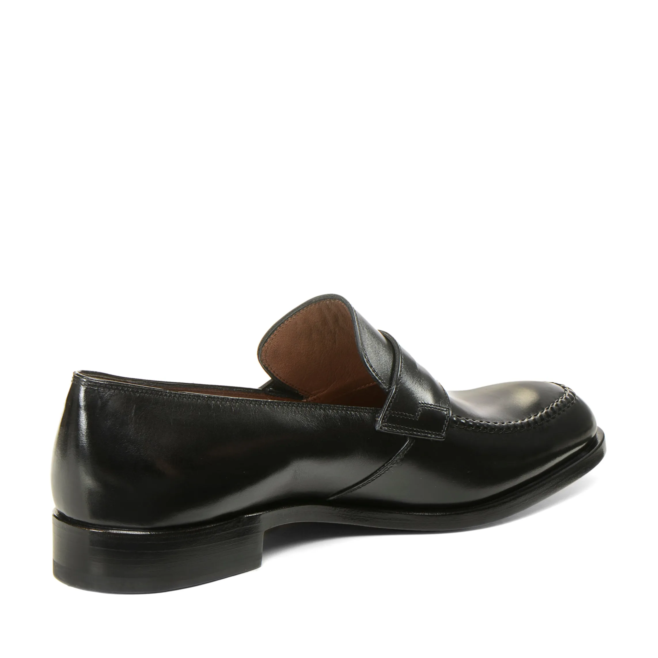 Hot Fratelli Rossetti Mocassino In Pelle- Black