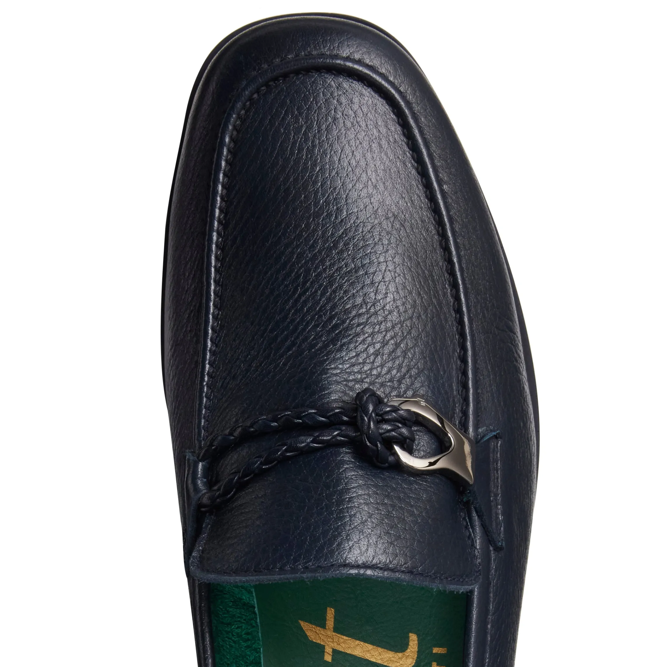 Best Sale Fratelli Rossetti Mocassino Uomo In Pelle Blu- Navy