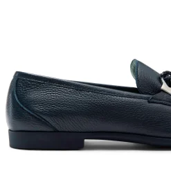 Best Sale Fratelli Rossetti Mocassino Uomo In Pelle Blu- Navy