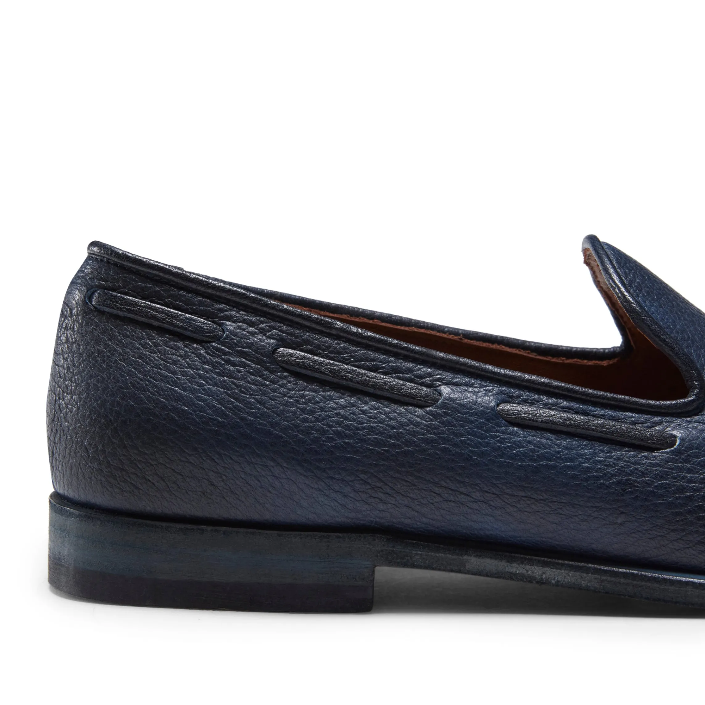 Online Fratelli Rossetti Mocassino Uomo In Pelle- Navy blue
