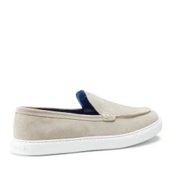 Shop Fratelli Rossetti Mocassino Uomo In Suede Corda- Beige