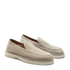 Store Fratelli Rossetti Mocassino Uomo In Suede- Beige