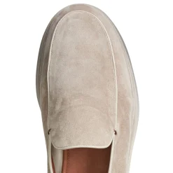 Store Fratelli Rossetti Mocassino Uomo In Suede- Beige