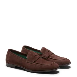 Clearance Fratelli Rossetti Mocassino Uomo In Suede- Brown