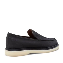 Hot Fratelli Rossetti Mocassino Uomo In Suede- Navy blue