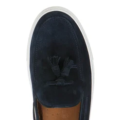 Discount Fratelli Rossetti Suede Brera Sport Sneaker | Navy blue