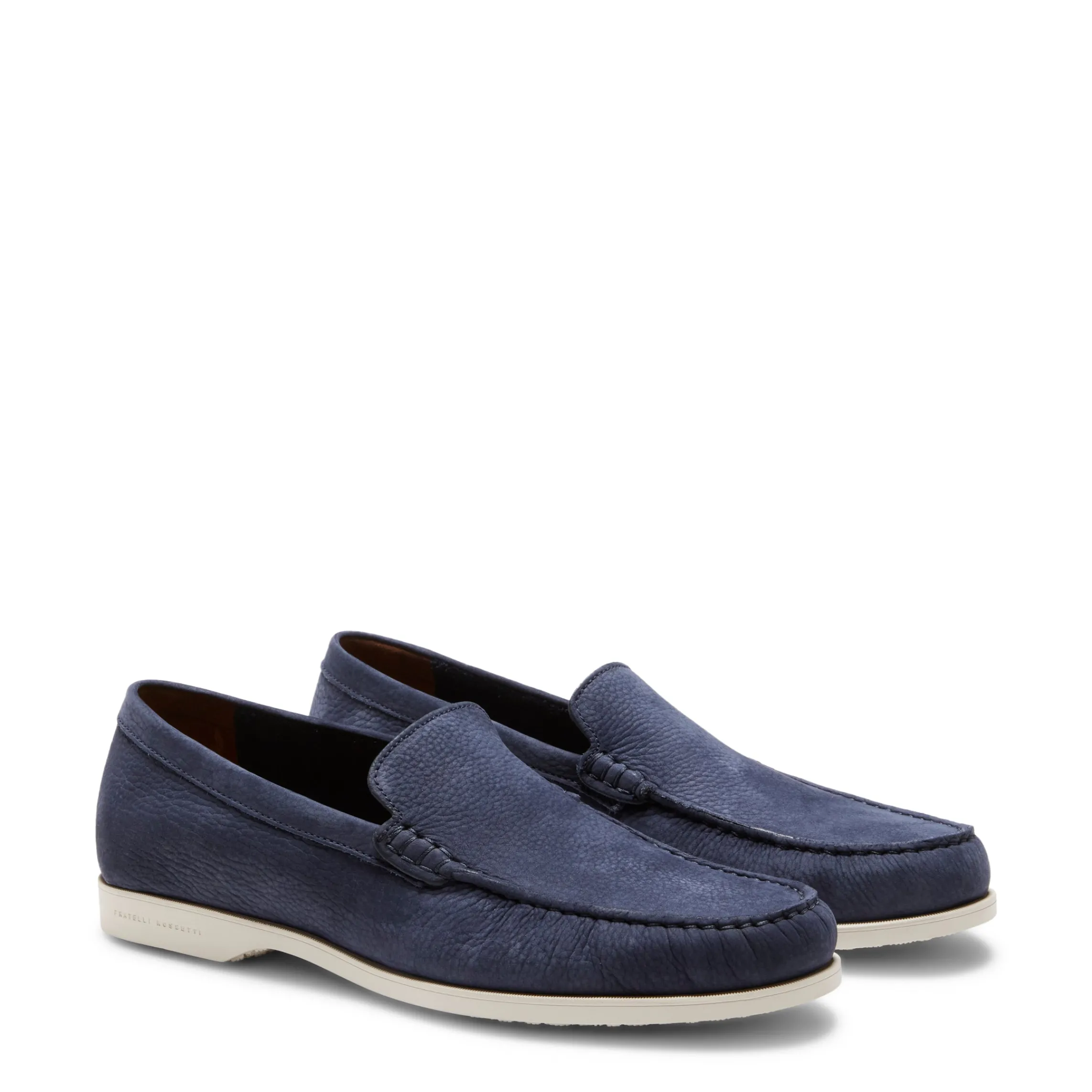 Cheap Fratelli Rossetti Suede Loafer | Navy blue