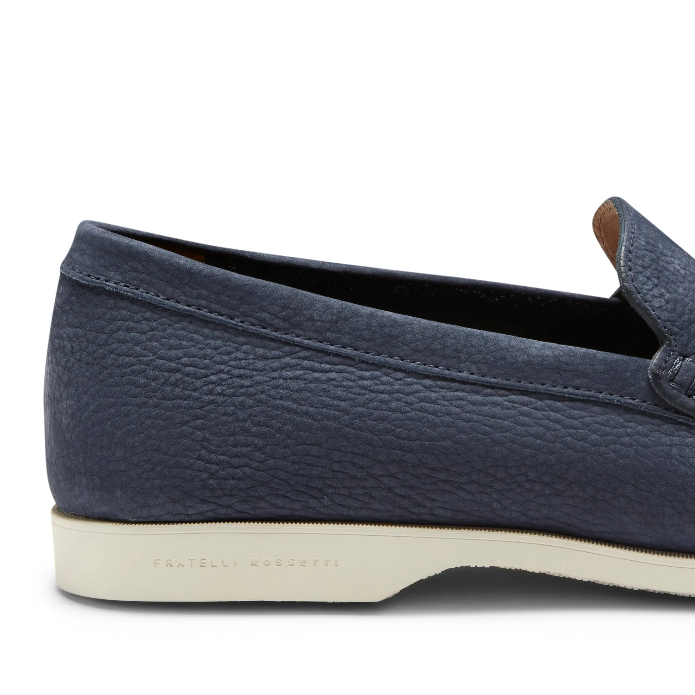 Cheap Fratelli Rossetti Suede Loafer | Navy blue