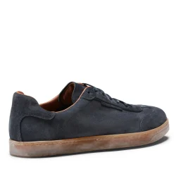 Discount Fratelli Rossetti Suede Sneakers | Navy blue
