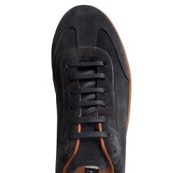 Discount Fratelli Rossetti Suede Sneakers | Navy blue