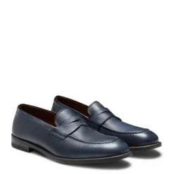 Flash Sale Fratelli Rossetti Blue Leather Loafer | Ocean