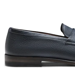 Flash Sale Fratelli Rossetti Blue Leather Loafer | Ocean