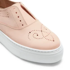 Outlet Fratelli Rossetti Suede Hobo Sport Sneaker | Peach