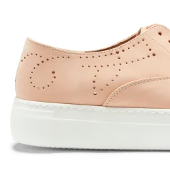 Outlet Fratelli Rossetti Suede Hobo Sport Sneaker | Peach