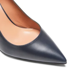 Hot Fratelli Rossetti Pump In Leather Navy blue