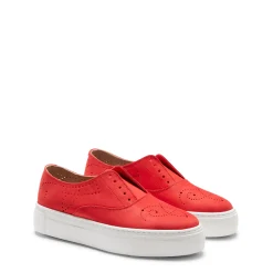 Online Fratelli Rossetti Suede Hobo Sport Sneaker | Red