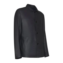 Best Fratelli Rossetti Reversible Blue Suede Jacket | Navy blue