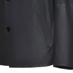 Best Fratelli Rossetti Reversible Blue Suede Jacket | Navy blue