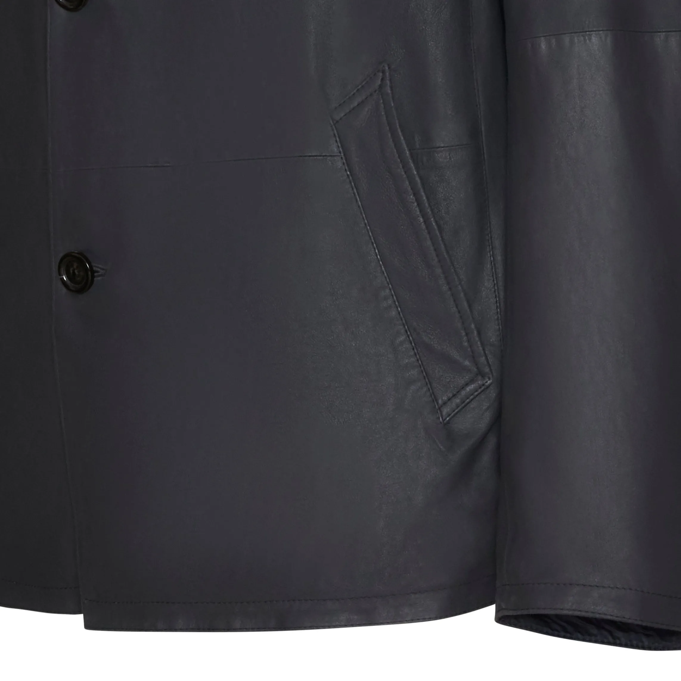 Best Fratelli Rossetti Reversible Blue Suede Jacket | Navy blue