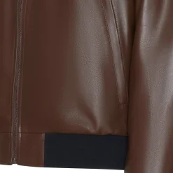Sale Fratelli Rossetti Reversible Nappa Leather Bomber Jacket | Brown