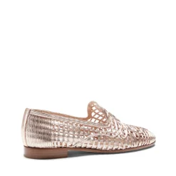 Cheap Fratelli Rossetti Woven Slipper | Rose gold