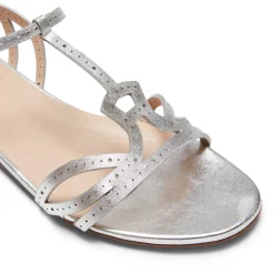 Flash Sale Fratelli Rossetti Sandalo Donna In Pelle Argento- Silver