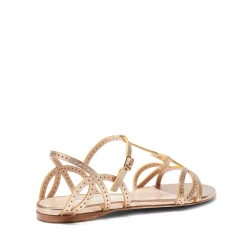 Best Sale Fratelli Rossetti Sandalo Donna In Pelle Oro- Light gold