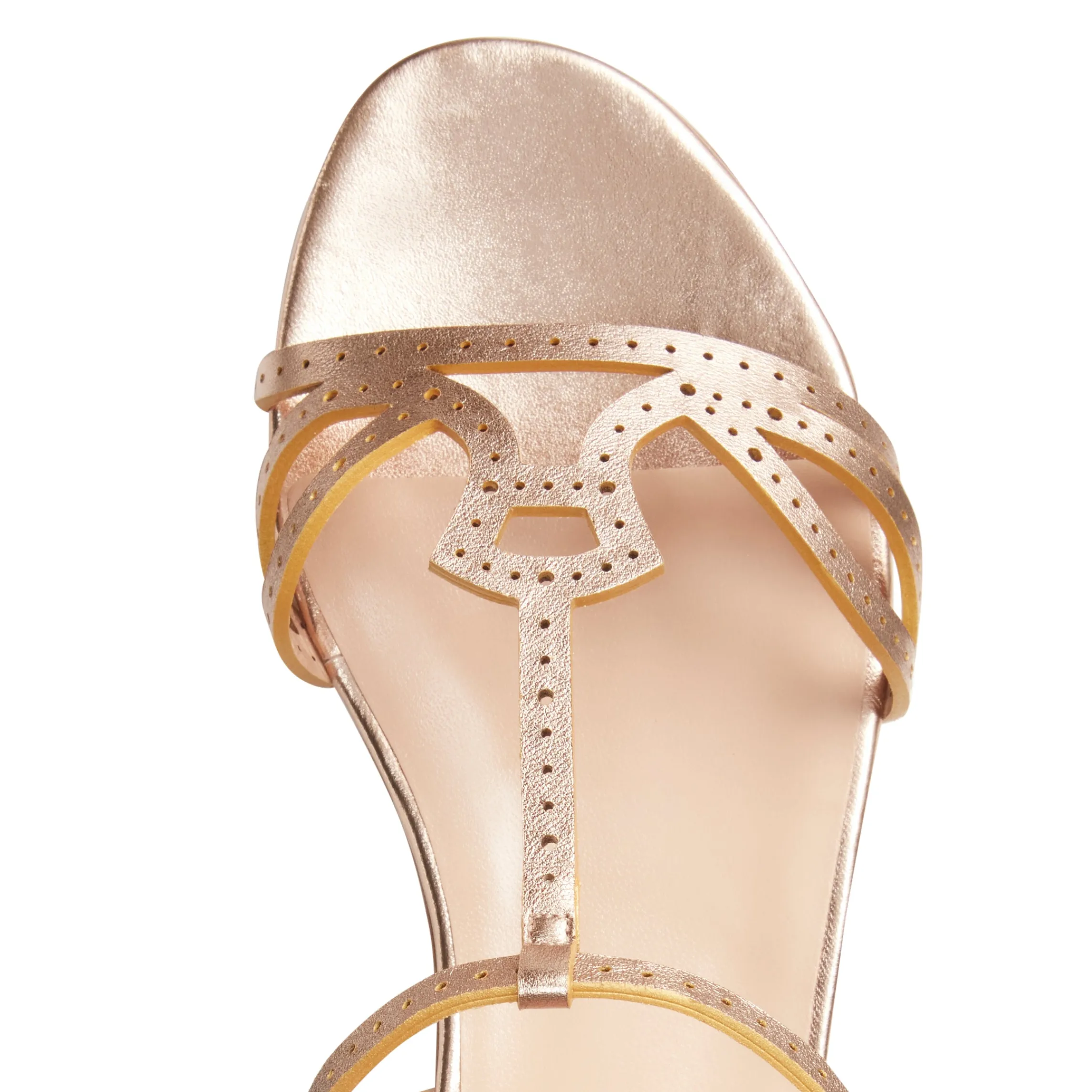 Best Sale Fratelli Rossetti Sandalo Donna In Pelle Oro- Light gold