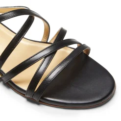Clearance Fratelli Rossetti Sandalo Donna In Pelle- Black