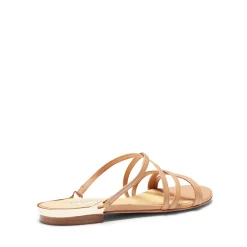 Outlet Fratelli Rossetti Sandalo Donna In Pelle- Natural