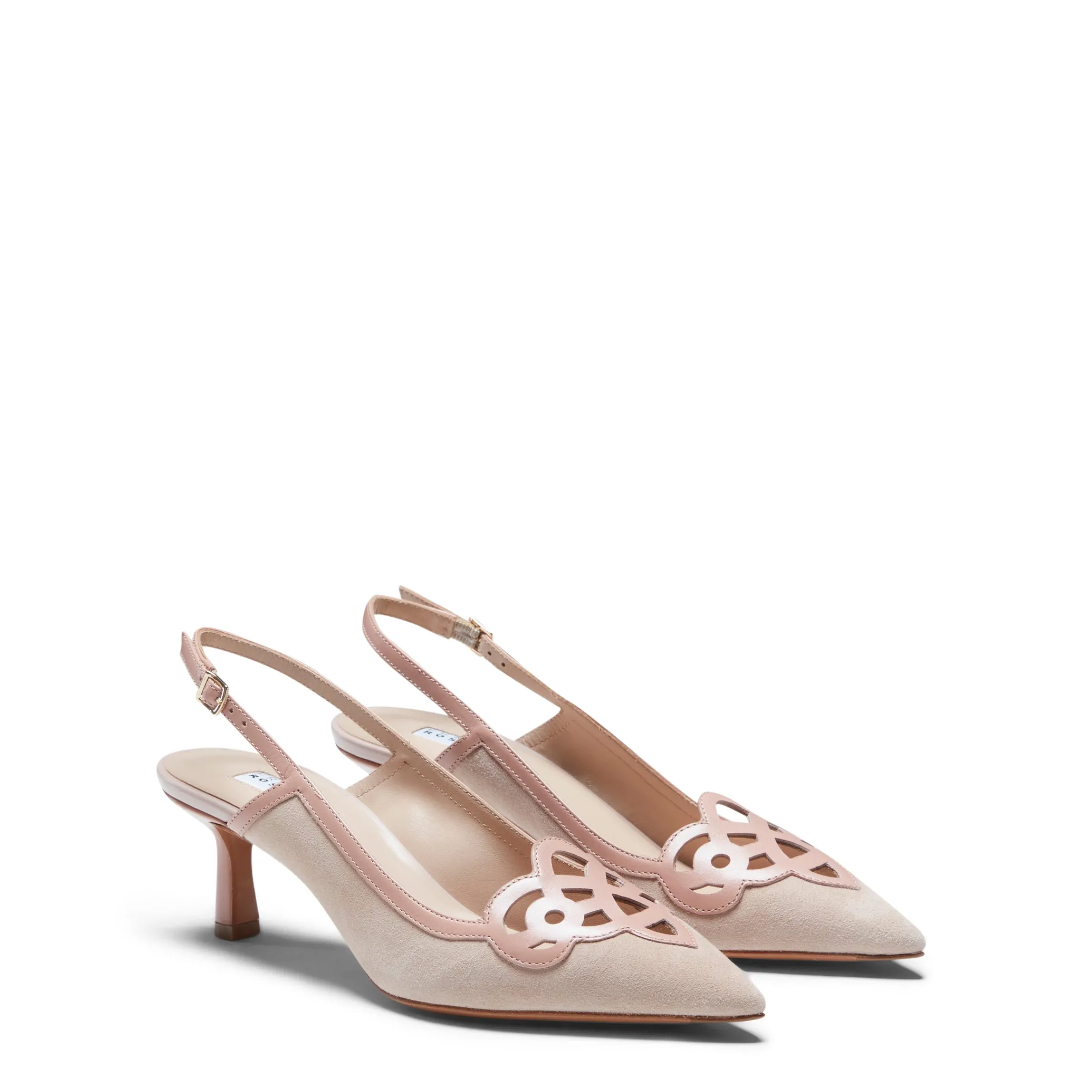 Sale Fratelli Rossetti Sandalo Donna In Suede Fard- Phard