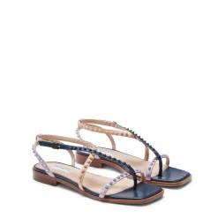 Discount Fratelli Rossetti Sandalo In Pelle- Lilac