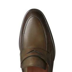 New Fratelli Rossetti Couloured- Leather Loafer Seaweed