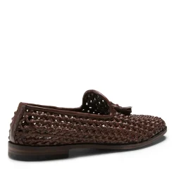 Clearance Fratelli Rossetti Slipper In Pelle- Mahogany