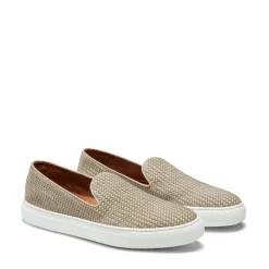 Shop Fratelli Rossetti Slipper In Suede- Dove Grey