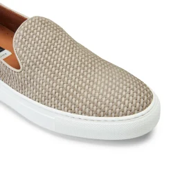 Shop Fratelli Rossetti Slipper In Suede- Dove Grey