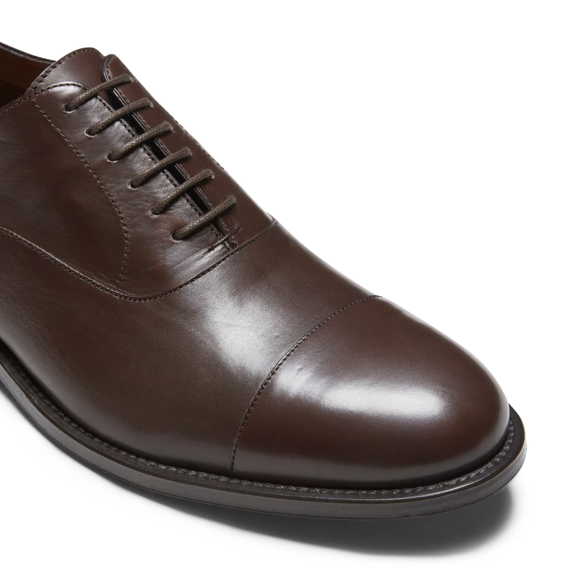 New Fratelli Rossetti Smooth Leather Oxford Shoe | Brown