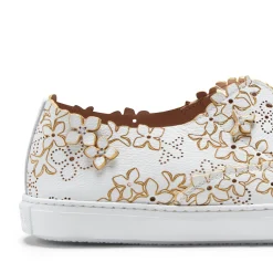 Clearance Fratelli Rossetti Sneaker Donna In Pelle- White