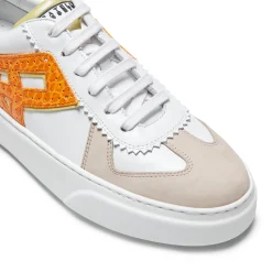 Outlet Fratelli Rossetti Sneaker Donna In Pelle- White
