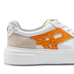 Outlet Fratelli Rossetti Sneaker Donna In Pelle- White