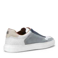 Outlet Fratelli Rossetti Sneaker Uomo In Suede E Pelle- White