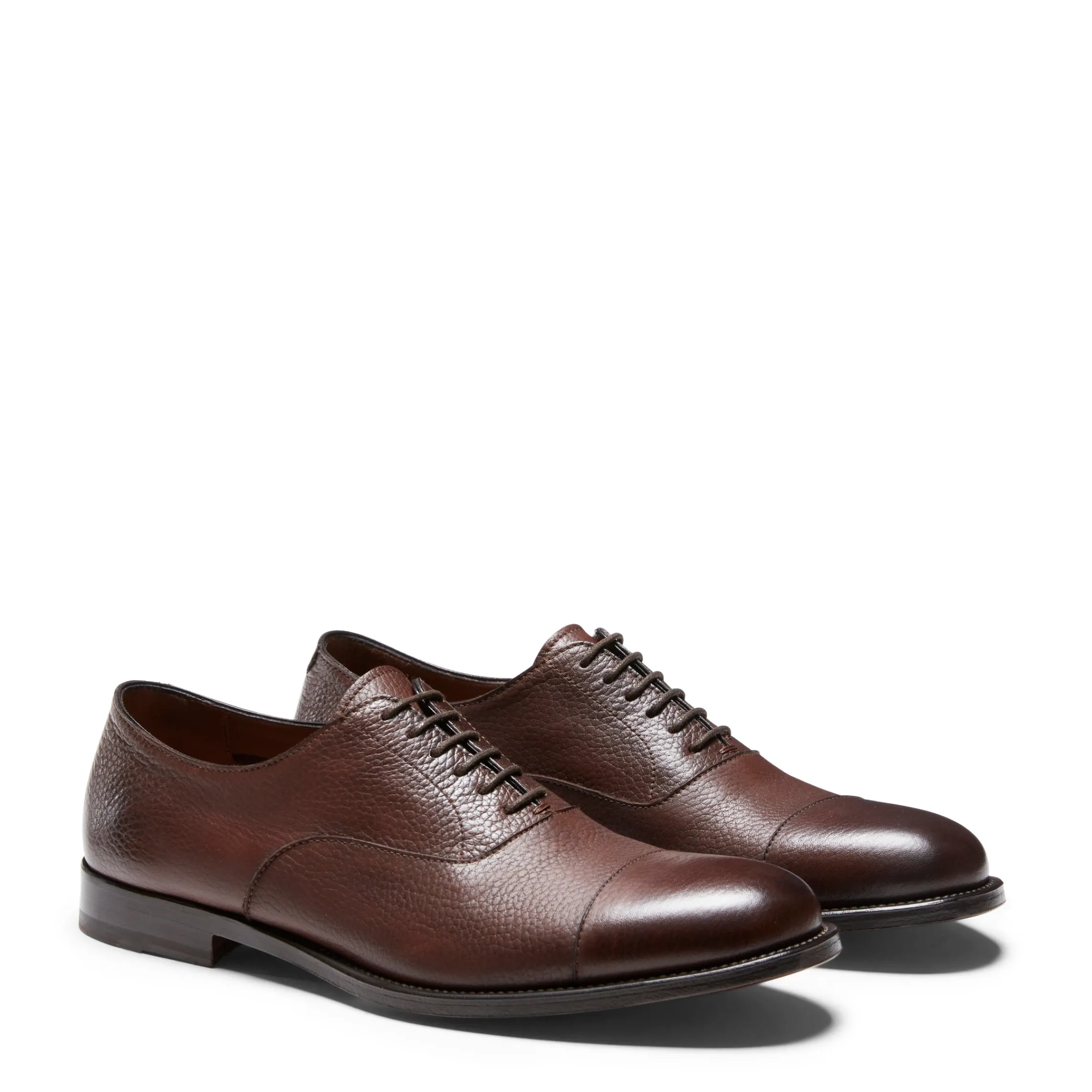 Flash Sale Fratelli Rossetti Stringata In Pelle- Chestnut
