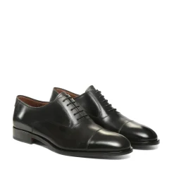 Store Fratelli Rossetti Stringata In Pelle- Black