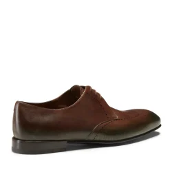 Online Fratelli Rossetti Tobacco Brown/green Leather Lace-up Shoe | Tobacco Brown/Forest Green