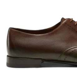 Online Fratelli Rossetti Tobacco Brown/green Leather Lace-up Shoe | Tobacco Brown/Forest Green