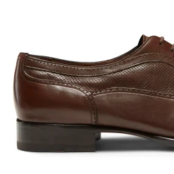 Flash Sale Fratelli Rossetti Tobacco Couloured- Leather Derby Shoe Tobacco Brown