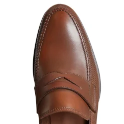 Clearance Fratelli Rossetti Tobacco Couloured- Leather Loafer Tobacco Brown