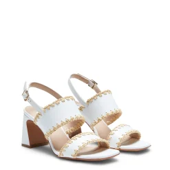 Shop Fratelli Rossetti Leather Sandal | White