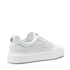 Clearance Fratelli Rossetti Leather Sneaker | White