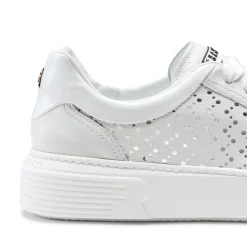 Clearance Fratelli Rossetti Leather Sneaker | White